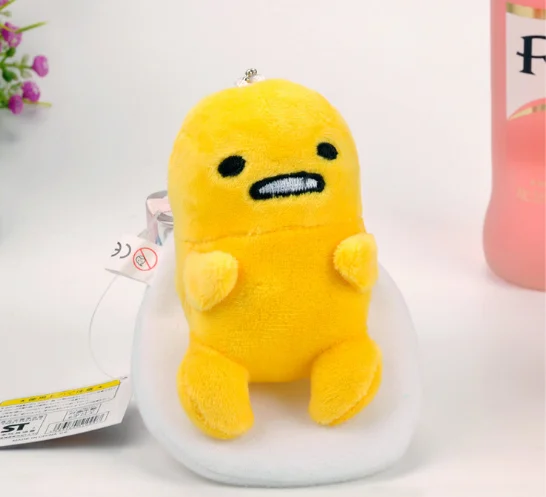 Cartoon Yellow Lazy Egg Kawaii Gudetama Plush Pendant Toys