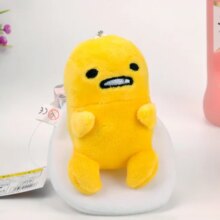 Cartoon Yellow Lazy Egg Kawaii Gudetama Plush Pendant Toys Cartoon Yellow Lazy Egg Kawaii Gudetama Plush Pendant Toys