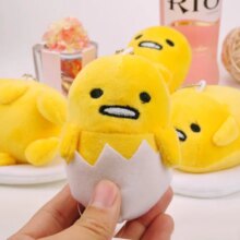 Cartoon Yellow Lazy Egg Kawaii Gudetama Plush Pendant Toys Cartoon Yellow Lazy Egg Kawaii Gudetama Plush Pendant Toys