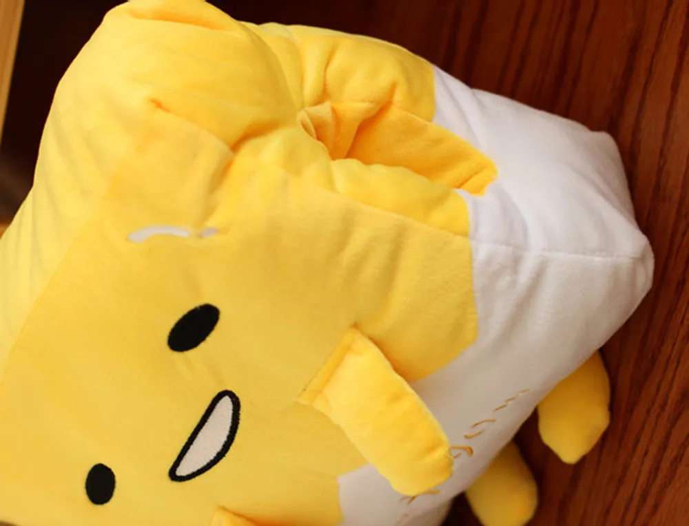 Kawaii Gudetama Lazy Egg Plush Hand Warm Stuffed Pillow