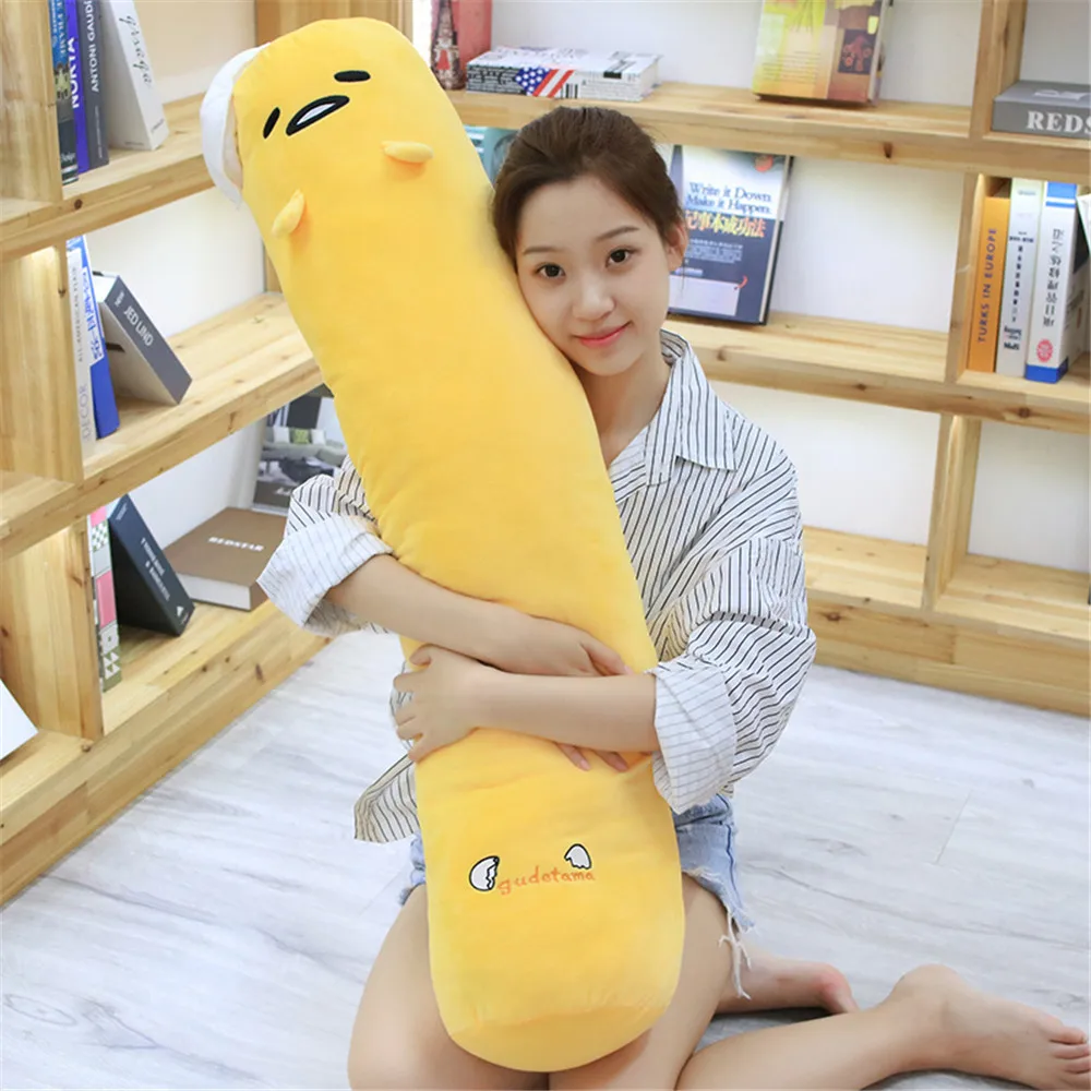 Kawaii Gudetama Lazy Egg Plush Stuffed Large Pillow