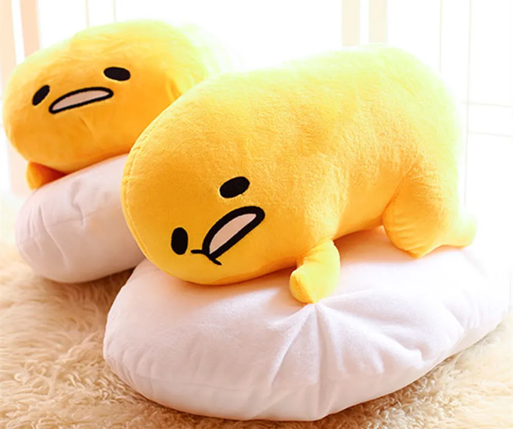 Kawaii Gudetama Lazy Egg Plush Large Pillow