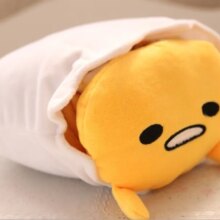 Lazy Kawaii Gudetama Egg Cartoon Plush Soft Stuffed Blanket Lazy Kawaii Gudetama Egg Cartoon Plush Soft Stuffed Blanket