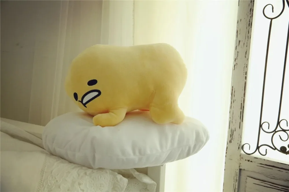 Kawaii Gudetama Lazy Egg Soft Plush Large Doll Pillow