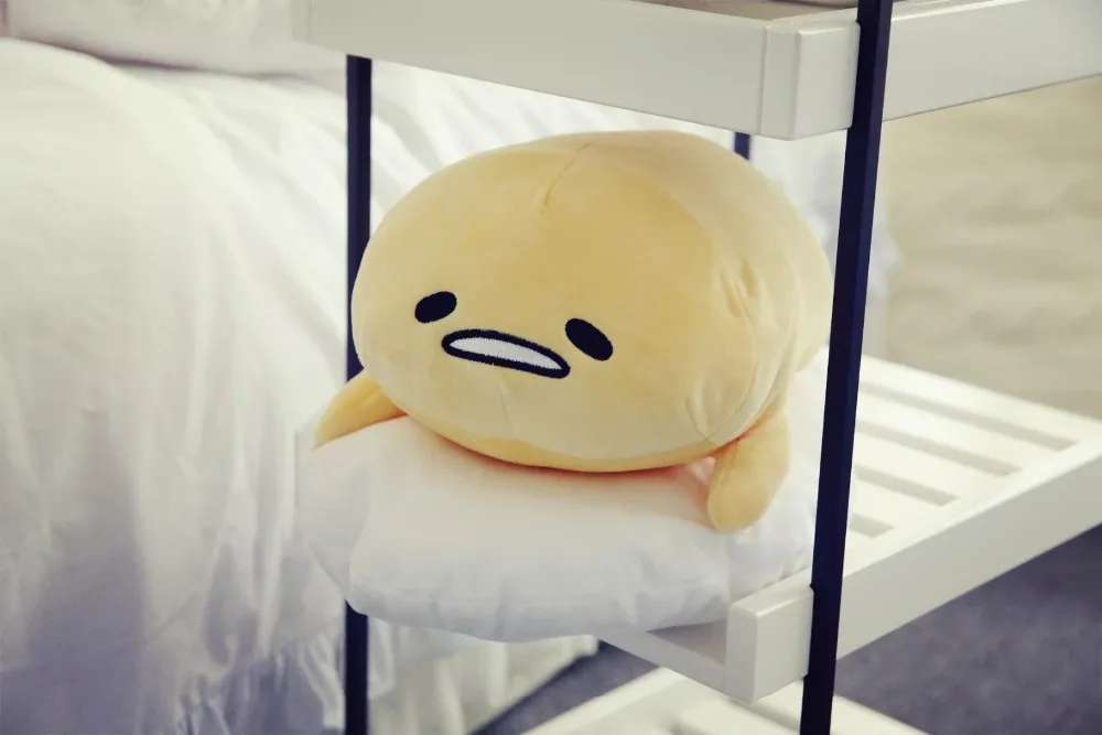 Kawaii Gudetama Lazy Egg Soft Plush Large Doll Pillow