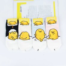 Kawaii Cartoon Gudetama Stitching Pattern Socks Kawaii Cartoon Gudetama Stitching Pattern Socks
