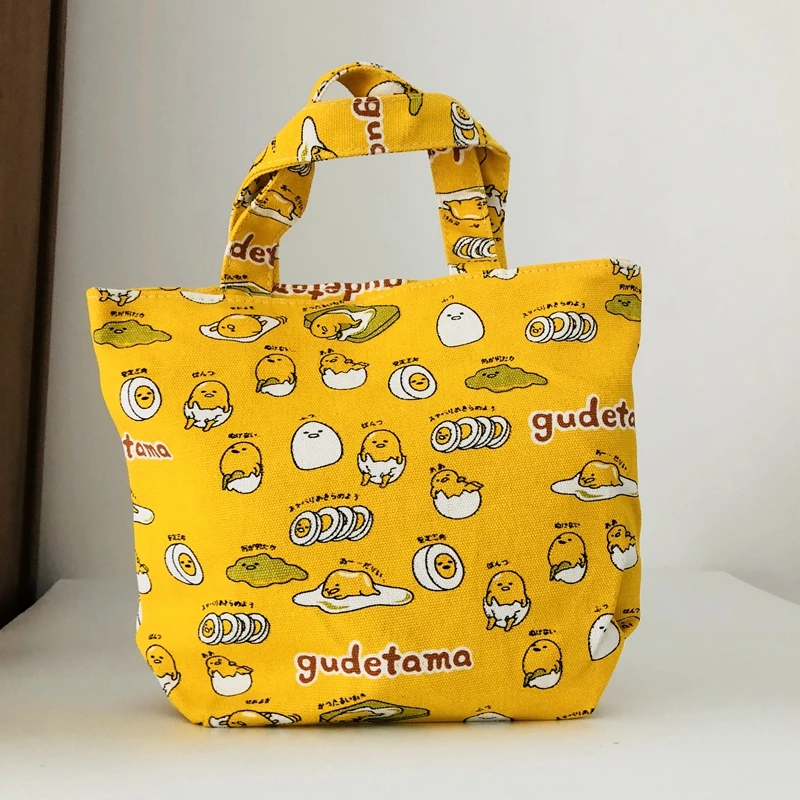 Kawaii Cartoon Gudetama Picnic Travel Lunch Bag