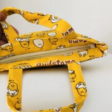 Kawaii Cartoon Gudetama Picnic Travel Lunch Bag Kawaii Cartoon Gudetama Picnic Travel Lunch Bag
