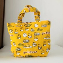 Kawaii Cartoon Gudetama Picnic Travel Lunch Bag Kawaii Cartoon Gudetama Picnic Travel Lunch Bag