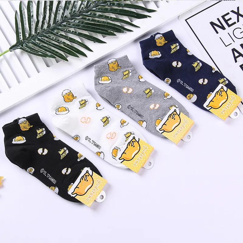 Anime Cartoon Gudetama Novelty Socks