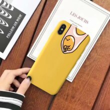 Novelty Yellow Soft Silicone Back Cover Kawaii Gudetama Lazy Egg iPhone Case Novelty Yellow Soft Silicone Back Cover Kawaii Gudetama Lazy Egg iPhone Case