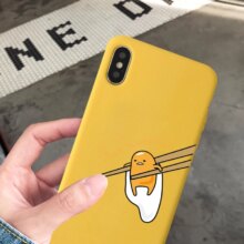 Novelty Yellow Soft Silicone Back Cover Kawaii Gudetama Lazy Egg iPhone Case Novelty Yellow Soft Silicone Back Cover Kawaii Gudetama Lazy Egg iPhone Case