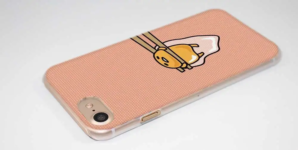 Kawaii Gudetama Transparent Case Cover