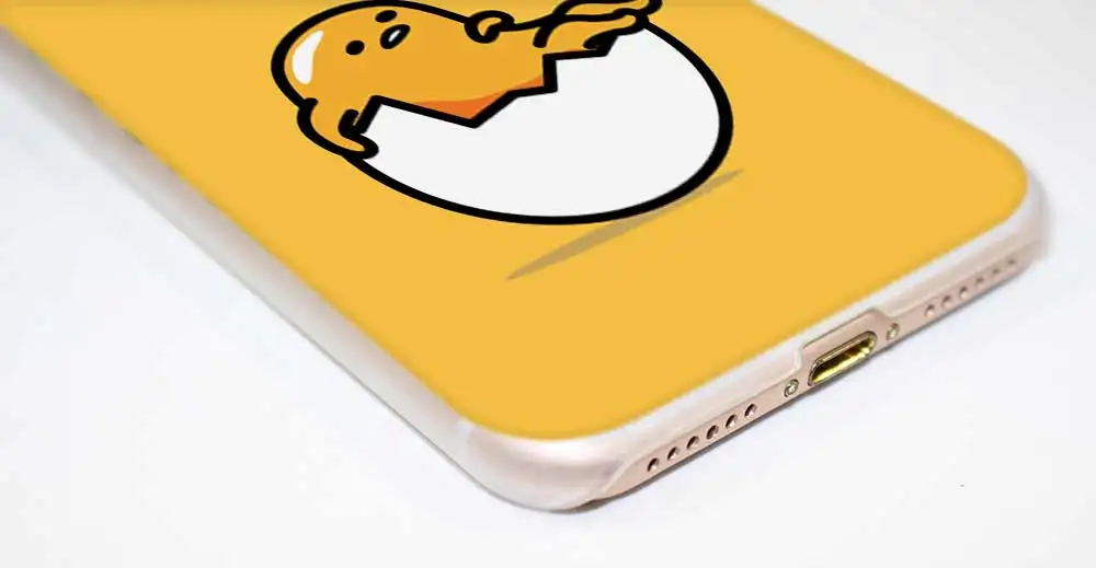 Kawaii Gudetama Transparent Case Cover