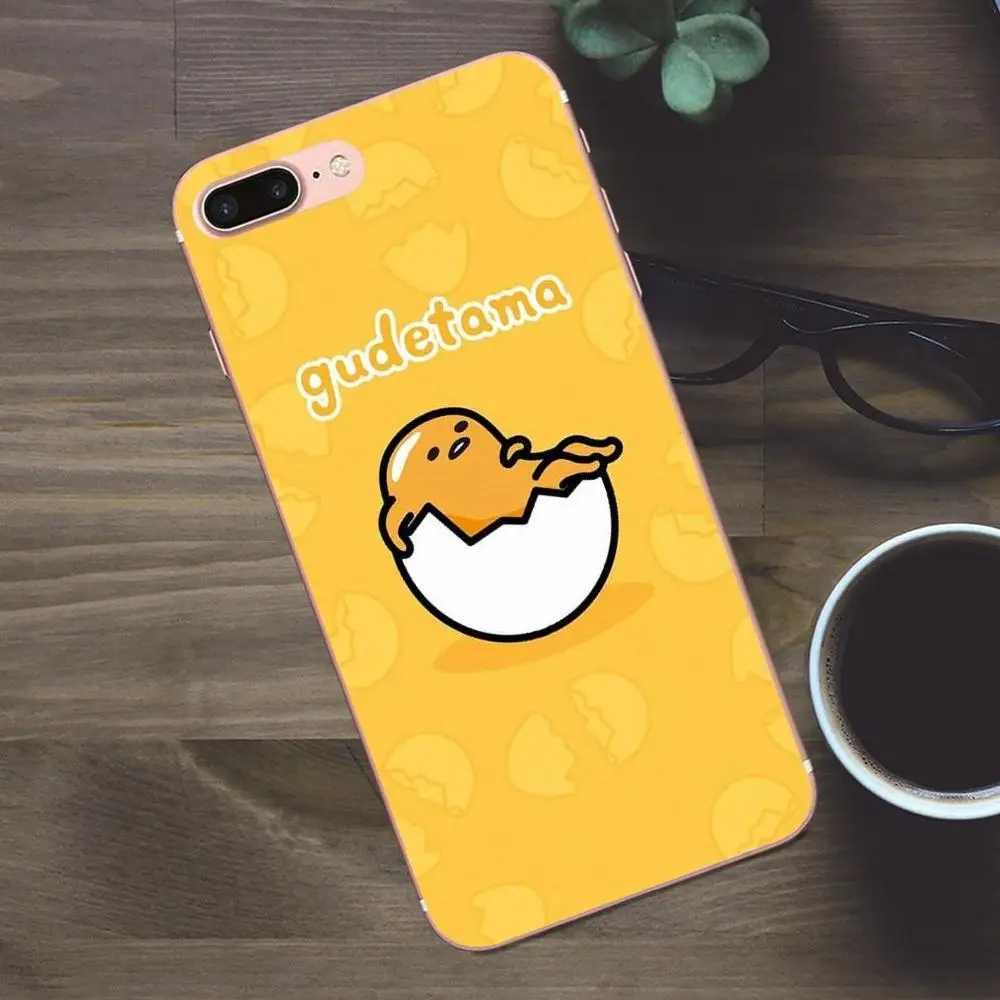 Kawaii Gudetama Silicone Phone Cases For Apple iPhone
