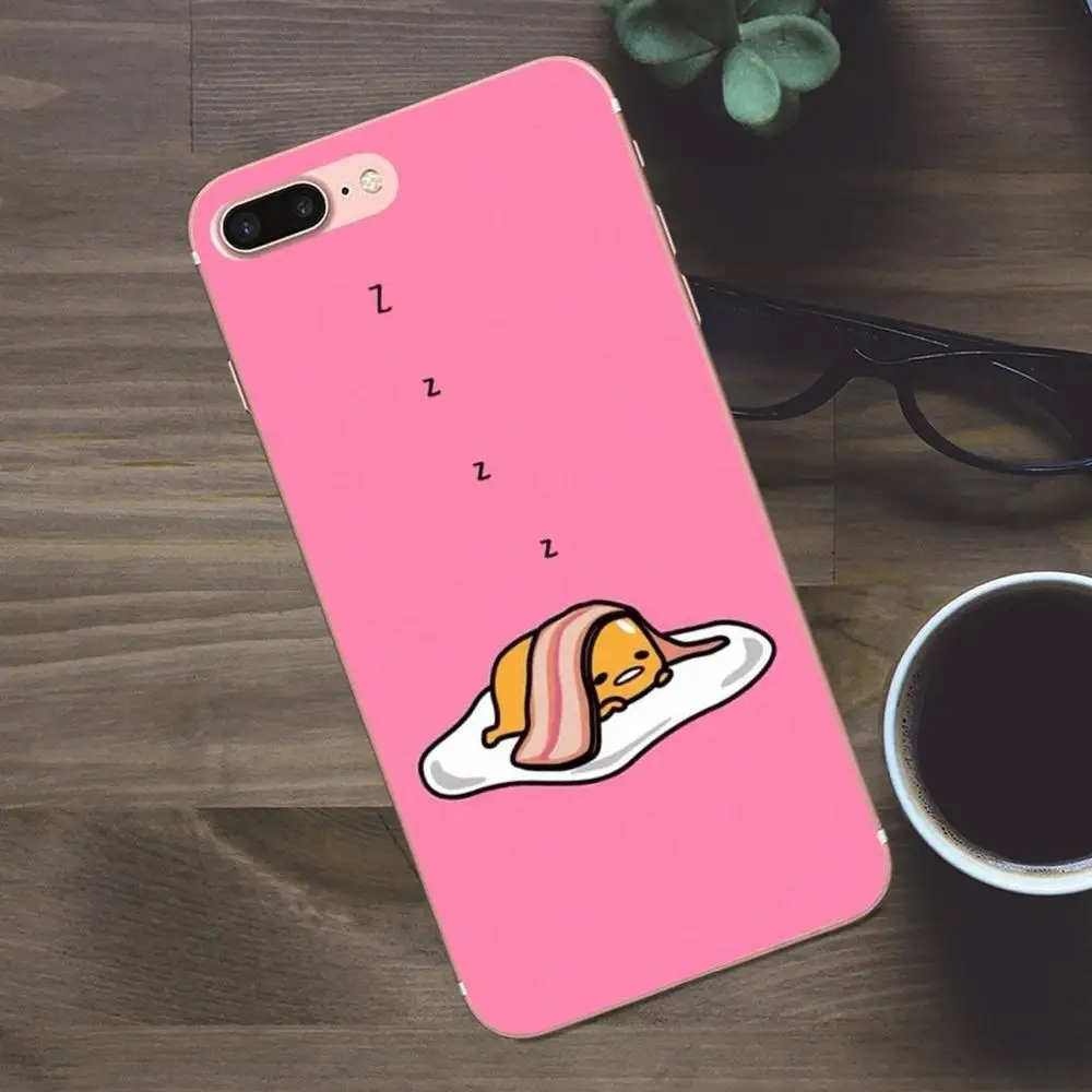 Kawaii Gudetama Silicone Phone Cases For Apple iPhone