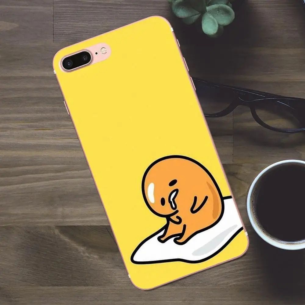 Kawaii Gudetama Silicone Phone Cases For Apple iPhone