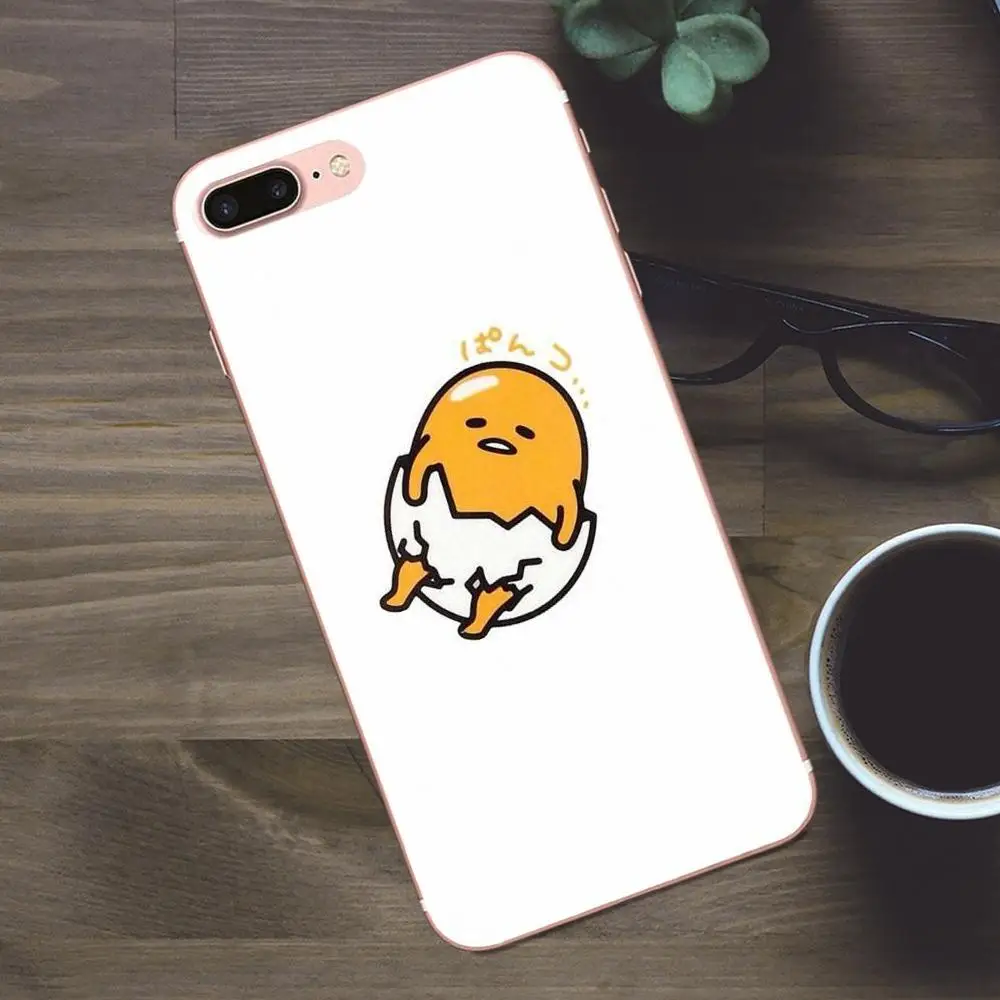 Kawaii Gudetama Silicone Phone Cases For Apple iPhone
