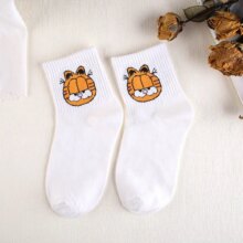 Kawaii Harajuku Socks Pink Panther Dog Gudatema Kawaii Harajuku Socks Pink Panther Dog Gudatema
