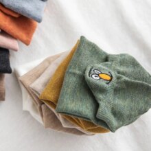 Kawaii Embroidered Expression Fashion Ankle Funny Socks Kawaii Embroidered Expression Fashion Ankle Funny Socks