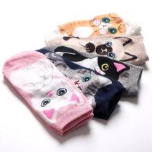 Kawaii Cat Fashion Ankle Socks Kawaii Cat Fashion Ankle Socks