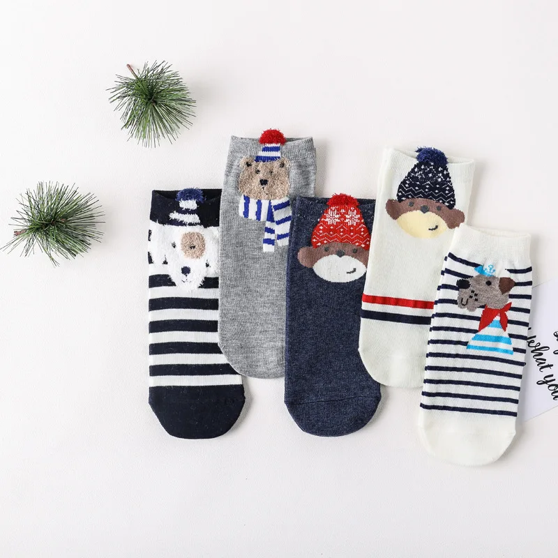 kawaii Cotton Animal Stereo Ankle Breathable Socks kawaii Cotton Animal Stereo Ankle Breathable Socks