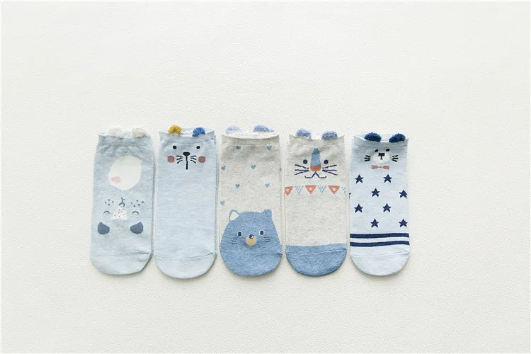 kawaii Cotton Animal Stereo Ankle Breathable Socks kawaii Cotton Animal Stereo Ankle Breathable Socks