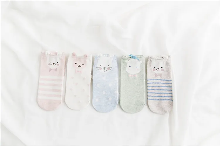 kawaii Cotton Animal Stereo Ankle Breathable Socks kawaii Cotton Animal Stereo Ankle Breathable Socks