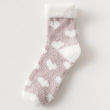 Candy Warm Lady Heart Kawaii Thick Casual Socks Candy Warm Lady Heart Kawaii Thick Casual Socks