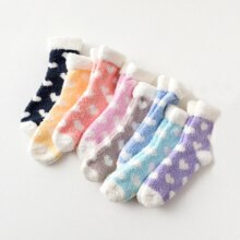 Candy Warm Lady Heart Kawaii Thick Casual Socks Candy Warm Lady Heart Kawaii Thick Casual Socks
