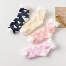 Candy Warm Lady Heart Kawaii Thick Casual Socks Candy Warm Lady Heart Kawaii Thick Casual Socks