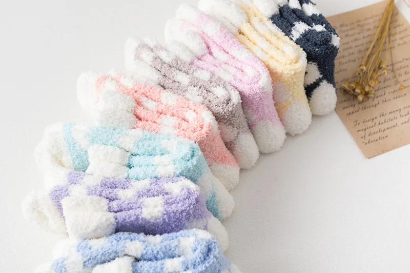 Candy Warm Lady Heart Kawaii Thick Casual Socks Candy Warm Lady Heart Kawaii Thick Casual Socks