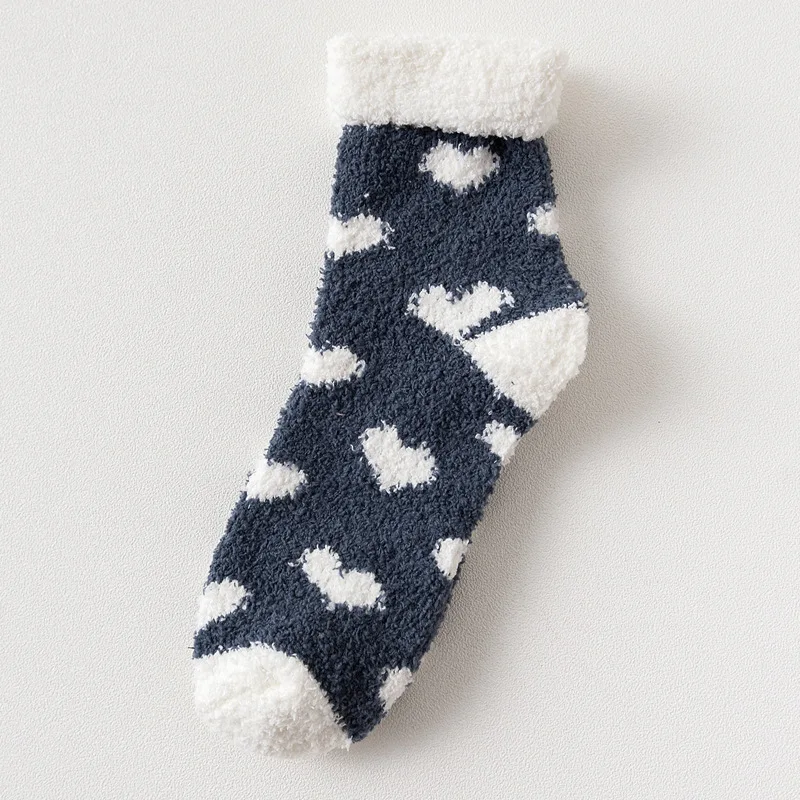 Candy Warm Lady Heart Kawaii Thick Casual Socks Candy Warm Lady Heart Kawaii Thick Casual Socks