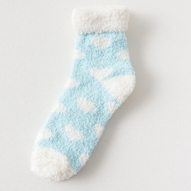 Candy Warm Lady Heart Kawaii Thick Casual Socks Candy Warm Lady Heart Kawaii Thick Casual Socks