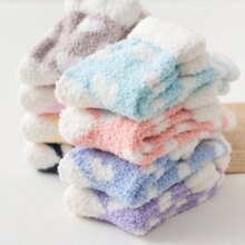 Candy Warm Lady Heart Kawaii Thick Casual Socks Candy Warm Lady Heart Kawaii Thick Casual Socks