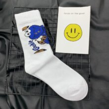 Kawaii Cartoon Elmo Cookie Monster Comfortable Cotton Socks Kawaii Cartoon Elmo Cookie Monster Comfortable Cotton Socks