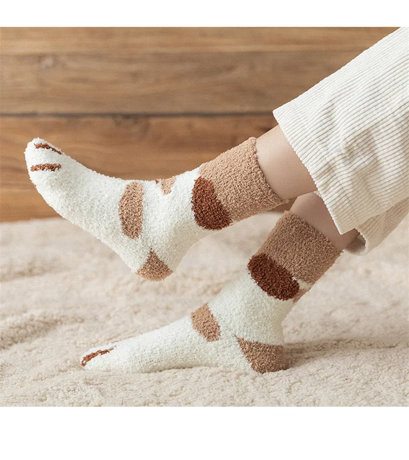 Kawaii Cat Paw Cartoon Harajuku Soft Warm Socks Kawaii Cat Paw Cartoon Harajuku Soft Warm Socks