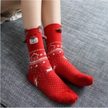 Kawaii Deer Warm Soft Christmas Socks Kawaii Deer Warm Soft Christmas Socks