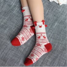 Kawaii Deer Warm Soft Christmas Socks Kawaii Deer Warm Soft Christmas Socks