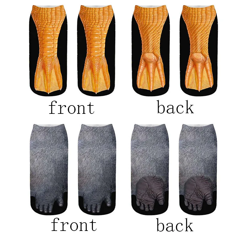 Kawaii 3D Animals Paw Print Low Cut Ankle Socks Kawaii 3D Animals Paw Print Low Cut Ankle Socks
