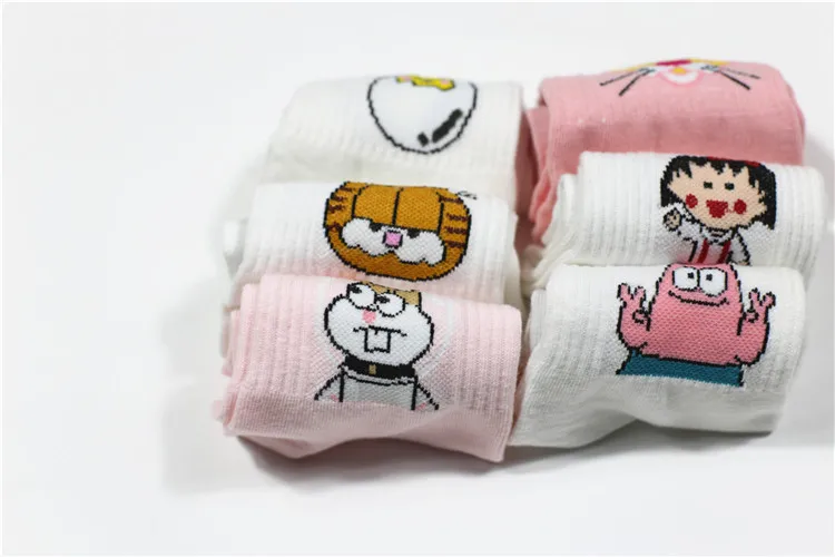 Kawaii Harajuku Animals Character Casual Short Socks Kawaii Harajuku Animals Character Casual Short Socks