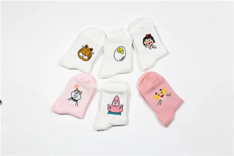 Kawaii Harajuku Animals Character Casual Short Socks Kawaii Harajuku Animals Character Casual Short Socks