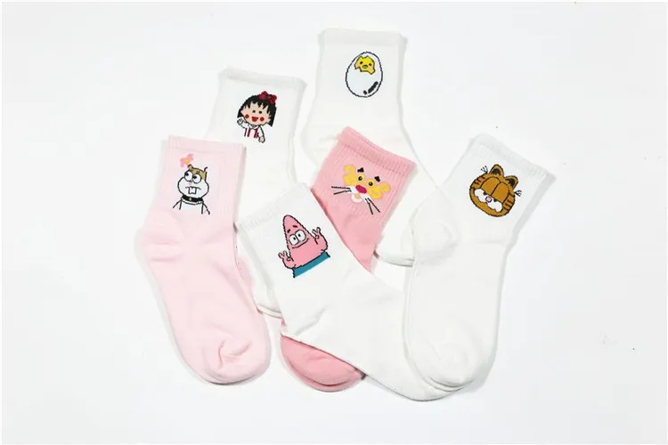 Kawaii Harajuku Animals Character Casual Short Socks Kawaii Harajuku Animals Character Casual Short Socks