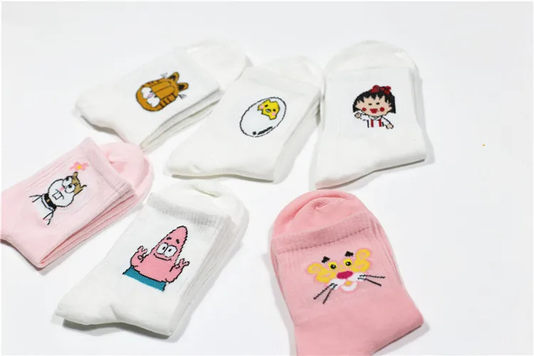 Kawaii Harajuku Animals Character Casual Short Socks Kawaii Harajuku Animals Character Casual Short Socks