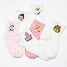 Kawaii Harajuku Animals Character Casual Short Socks Kawaii Harajuku Animals Character Casual Short Socks