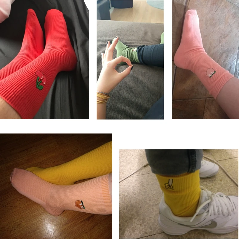 Kawaii Fruit Harajuku Cotton Short Socks Kawaii Fruit Harajuku Cotton Short Socks