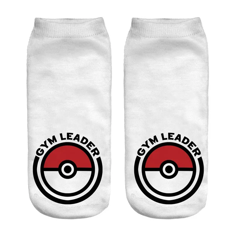 3D Printed Pokemon Anime Low Cut Ankle Socks
