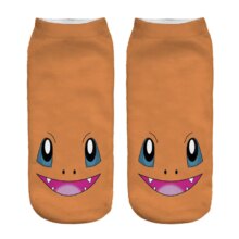 3D Printed Pokemon Anime Low Cut Ankle Socks 3D Printed Pokemon Anime Low Cut Ankle Socks