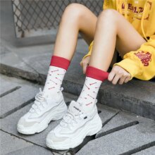 Kawaii Crocodile Whale Printing Pattern Art Socks Kawaii Crocodile Whale Printing Pattern Art Socks