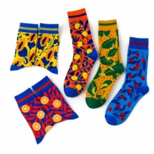 Fruit Banana Cherry Lemon Papaya Streetwear Ankle Socks Fruit Banana Cherry Lemon Papaya Streetwear Ankle Socks